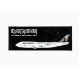 Iron Maiden Aircraft Model, Book Of Souls World Tour - Ed Force One Model Kit 2016 by Ever Rise -