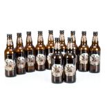 Iron Maiden Trooper Beer Bottles, thirty empty Trooper Beer Bottles, all with original brewery