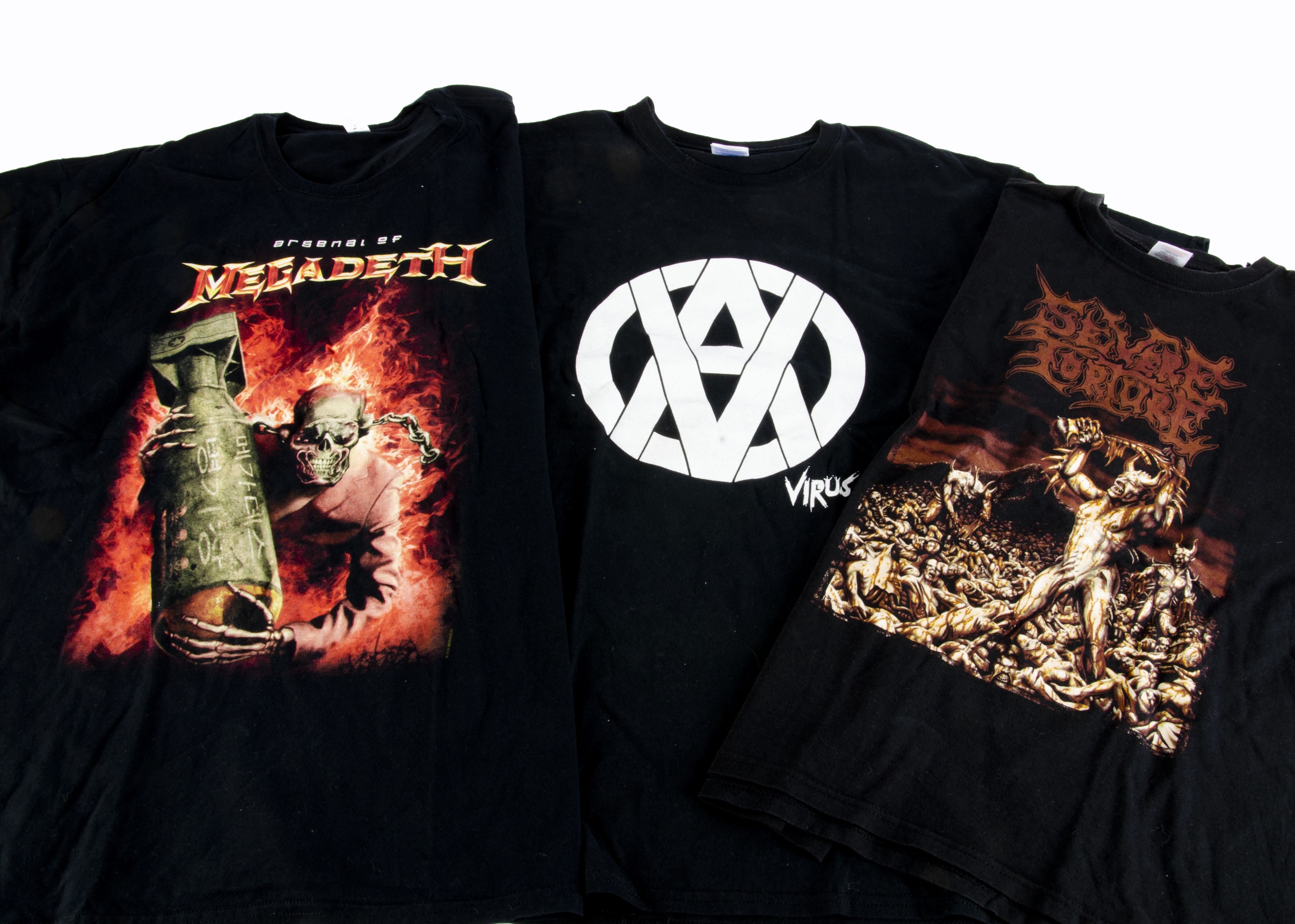 Death / Black Metal T-Shirts, fifteen 'T' Shirts printed with a variety of metal bands comprising - Image 4 of 5