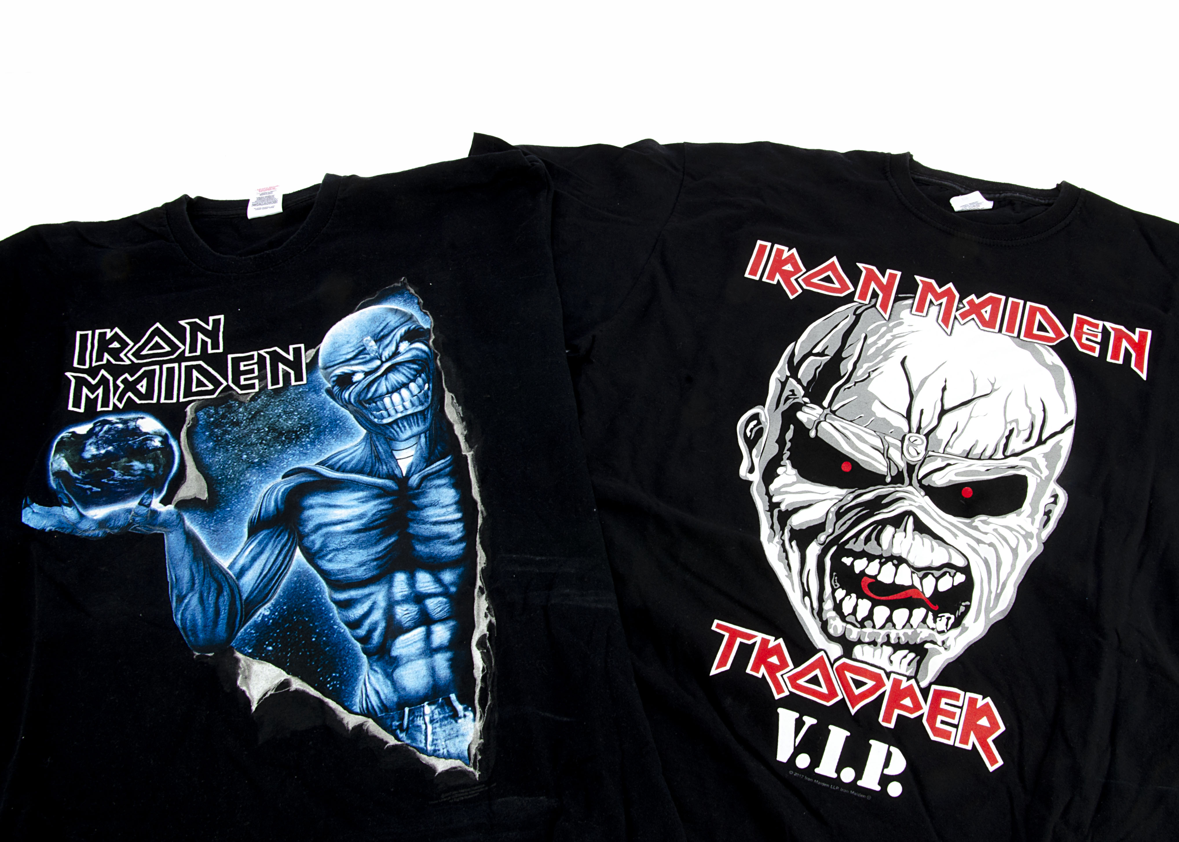 Iron Maiden 'T' Shirts, five Iron Maiden 'T' shirts - A Matter of Life and Death tour 2006 x 2 ( - Image 2 of 2