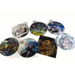 Iron Maiden 12" Picture Discs, seven UK Release 12" Picture Disc Singles comprising Run To The