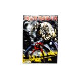 Iron Maiden Number of the Beast 3D Poster, 3D effect poster for Number of the Beast - measures