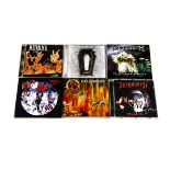 Speed / Thrash Metal CDs, thirty-five CDs with artists comprising Slayer (twelve), Metallica (seven)