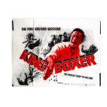 King Boxer (1972) UK Quad Poster, UK Quad for the cult Martial Arts film - folded and in Excellent