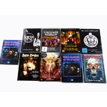 Iron Maiden Solo and Related DVDs, nine DVDs comprising Nico McBrain - Rhythms of The Beast (2