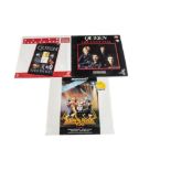 Queen Laser Discs, three 12" Laser / Video Discs comprising Live In Rio, We Will Rock You - Live