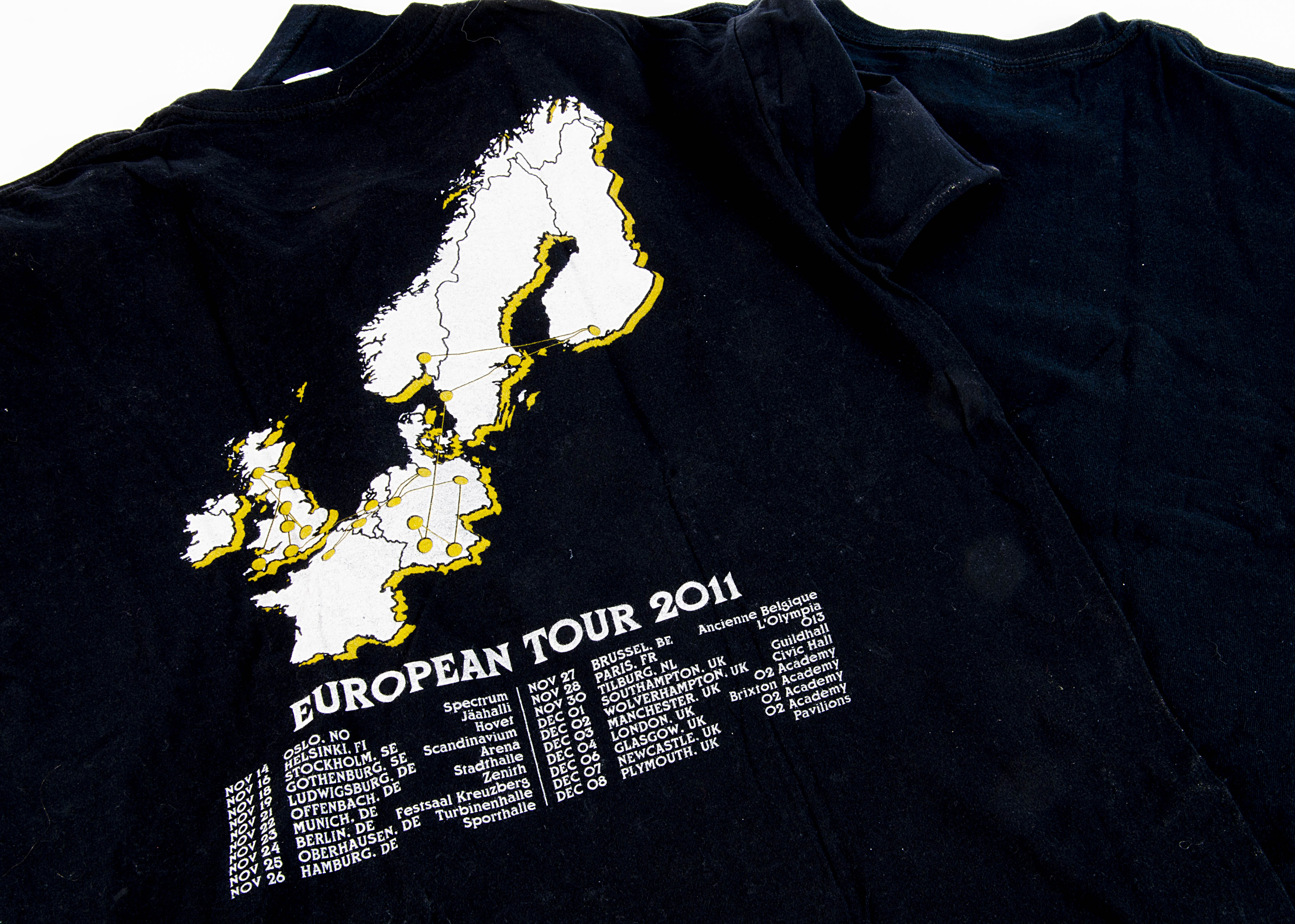 Ghost and Godflesh T-Shirts, Swedish black Ghost 'T' shirt for 2011 tour (L) plus a Godflesh ( - Image 2 of 2