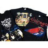 Heavy Metal T-Shirts, twelve heavy metal T-Shirts comprising 2 x Heaven & Hell tour 2007 (XL), Saxon