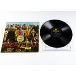 The Beatles LP, Sgt Pepper LP - Original UK Stereo release on Parlophone 1967 - PCS 7027.