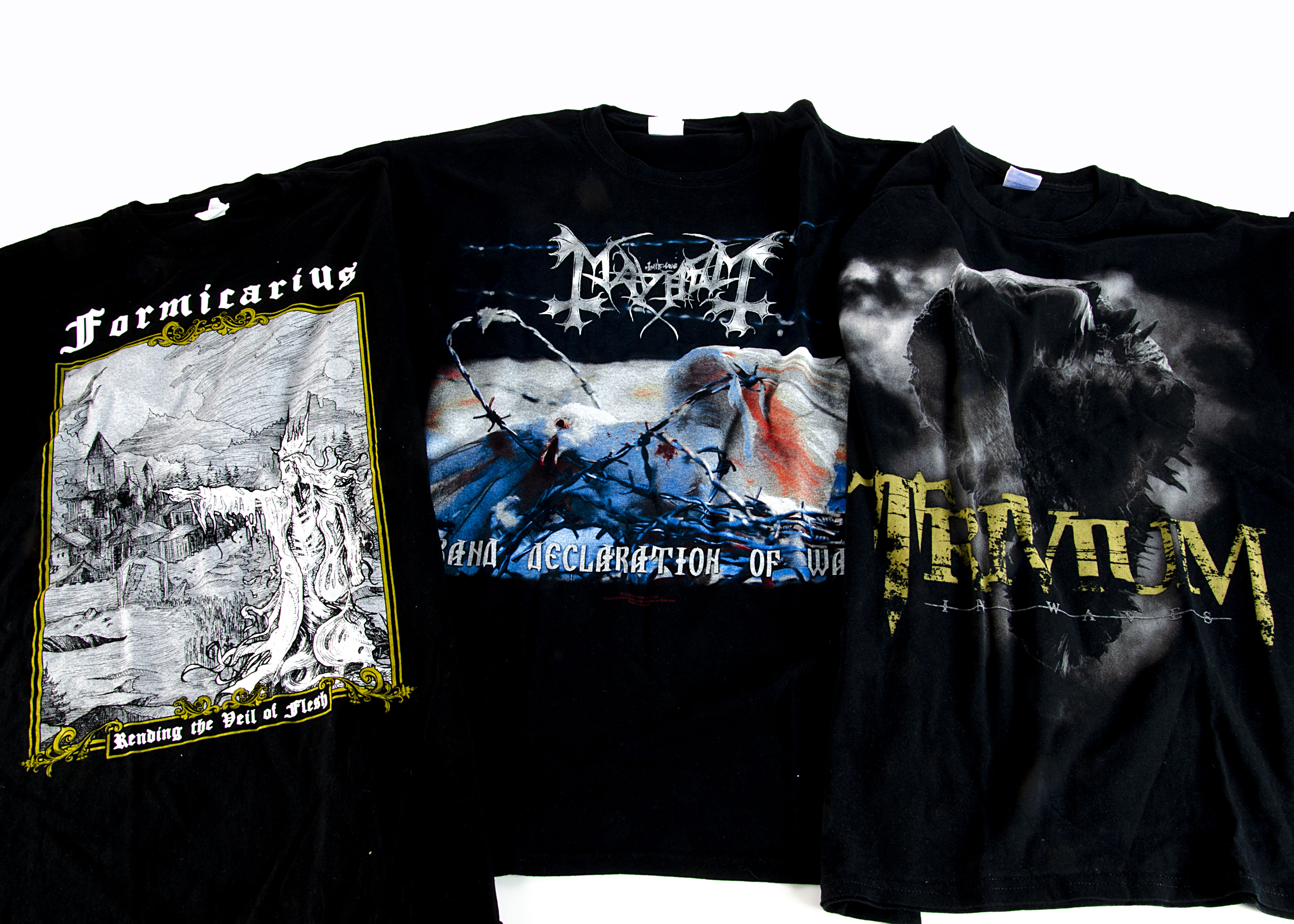 Death / Black Metal T-Shirts, fifteen 'T' Shirts printed with a variety of metal bands comprising - Image 2 of 5