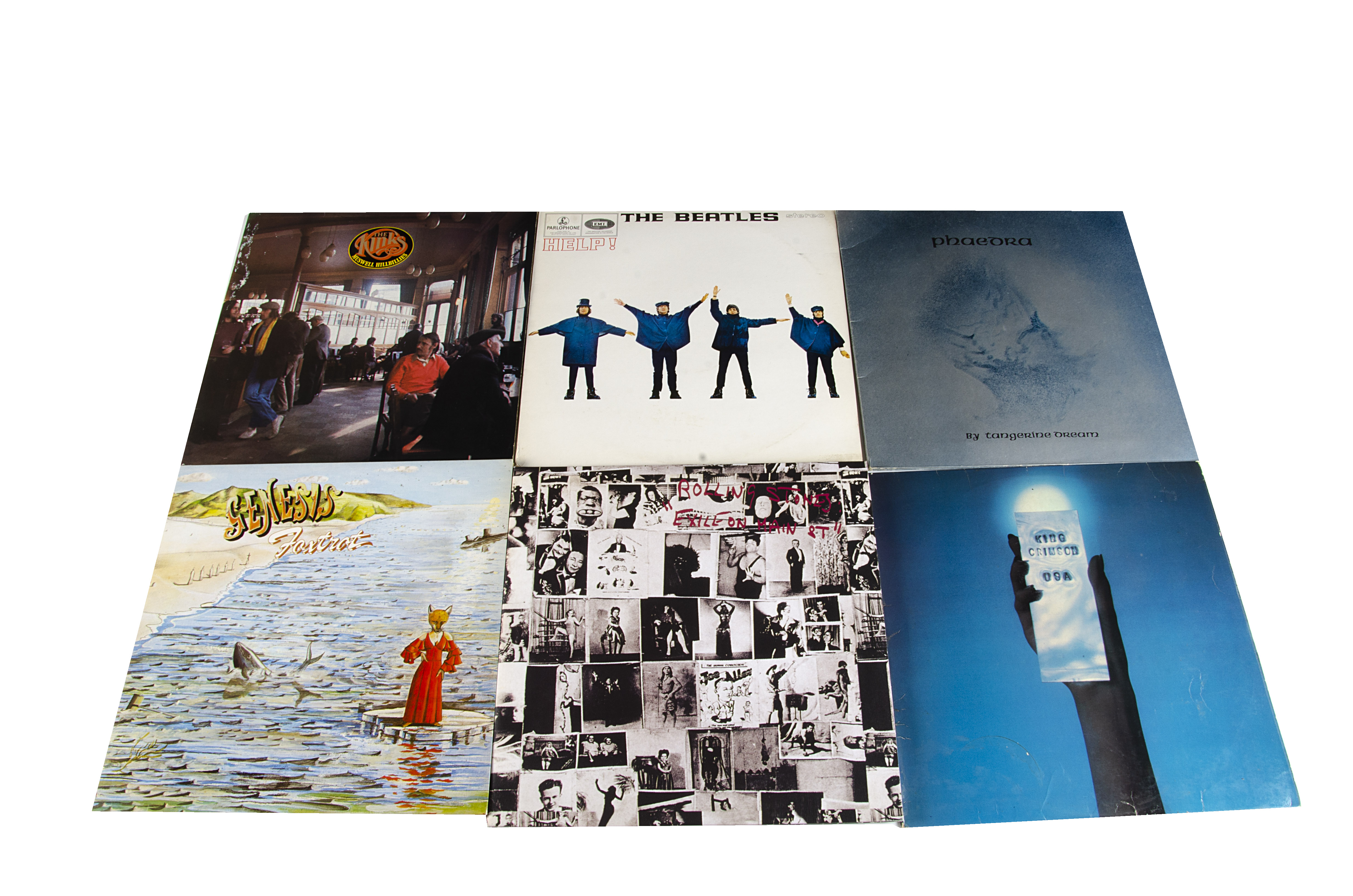 LP Records, approximately seventy albums of various genres (mainly Rock, Prog and Sixties) with