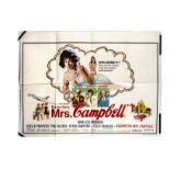 Bueno Sera Mrs Campbell (1968) UK Quad Poster, for the film starring Gina Lollobrigida. Poster