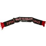 Iron Maiden Scarf, No Prayer On The Road - Original Satin scarf for the 1990/91 tour - Excellent