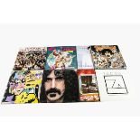 Frank Zappa LPs, eight single and double albums comprising 200 Motels, Apostrophe, In New York,