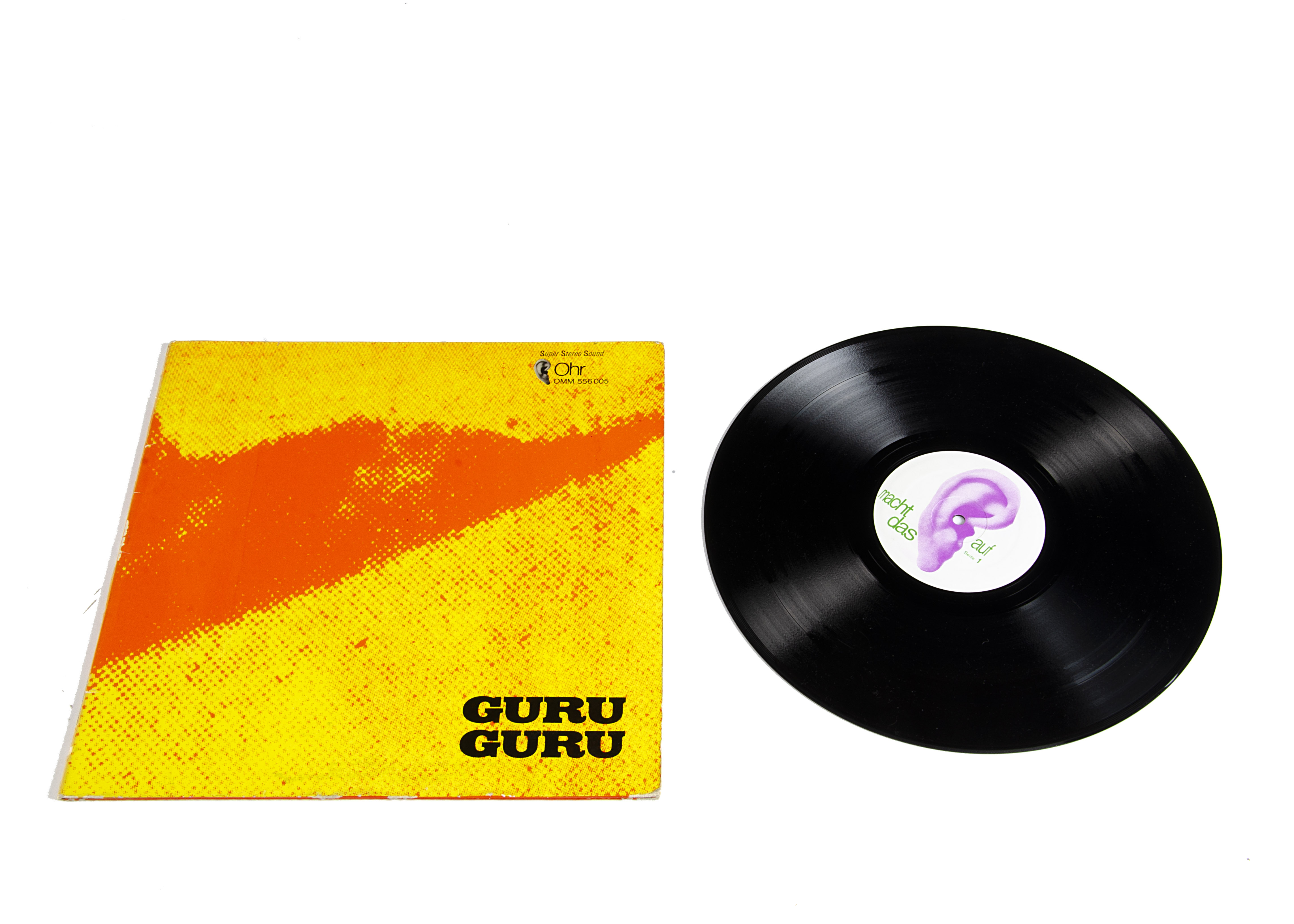 Guru Guru LP, Hinten LP - Original German release 1971 on Ohr (OMM 556.017) - Laminated Gatefold