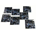 Iron Maiden Picture Discs, seven copies of the Different World 7" Picture Disc single released