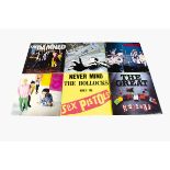 Punk LPs, approximately forty albums of mainly Punk and New Wave with artists including Sex Pistols,