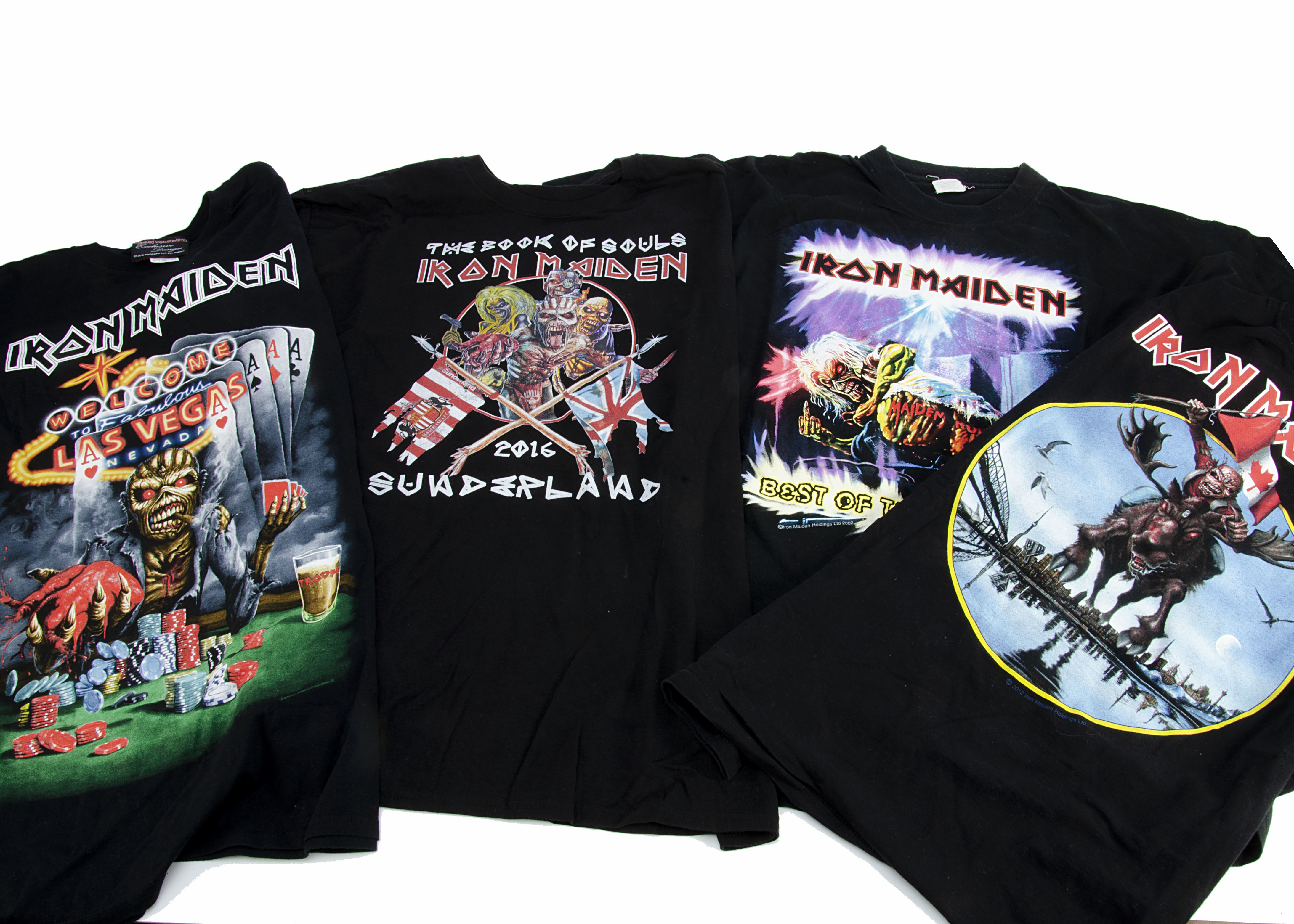 Iron Maiden 'T' Shirts, eight Iron Maiden 'T' shirts comprising Best of the 'B' sides, 3 x Maiden - Image 2 of 2