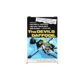 The Devil’s Daffodil (1961) UK Film poster, The Devil’s Daffodil (1961) UK 1-Sheet silk-screened