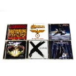 Heavy Metal CDs, sixty-one CDs with artists comprising Iron Maiden (eleven), Black Sabbath (nine),