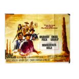 UK Quad Posters / Westerns, eight UK quads, mainly Westerns comprising MacKenna's Gold, Junior