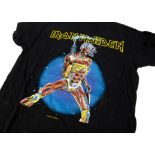 Iron Maiden / Somewhere on Tour 'T' Shirt, an Iron Maiden 'Somewhere On Tour' 86/87 ' T' shirt