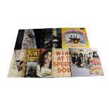 Beatles Solo & Related LPs, small collection of nine albums comprising Magical Mystery Tour,