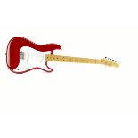 Fender Guitar, Fender Bullet serial no: E108915 Made in USA - Red - in very good condition in Fender