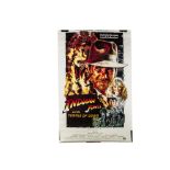 Indiana Jones and The Temple of Doom Poster, an Indiana Jones and The Temple of Doom poster