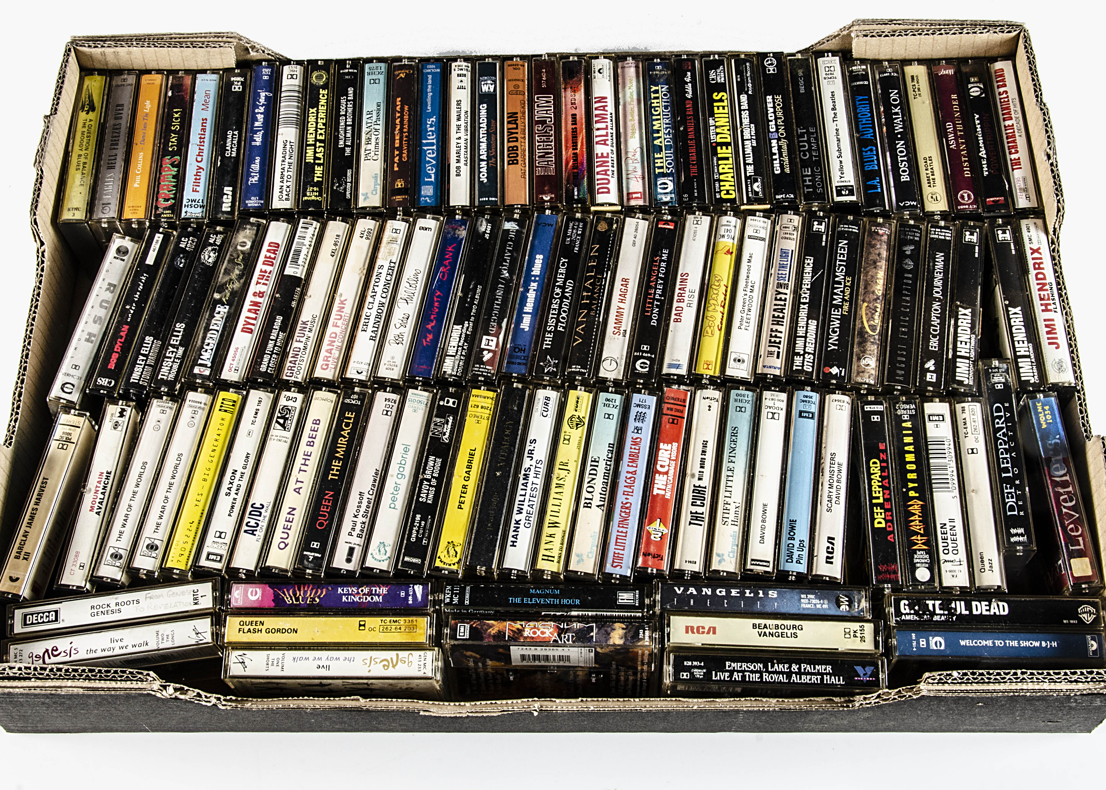 Rock / Prog Cassette Tapes, approximately one hundred and fifteen cassettes of mainly Progressive - Image 2 of 2