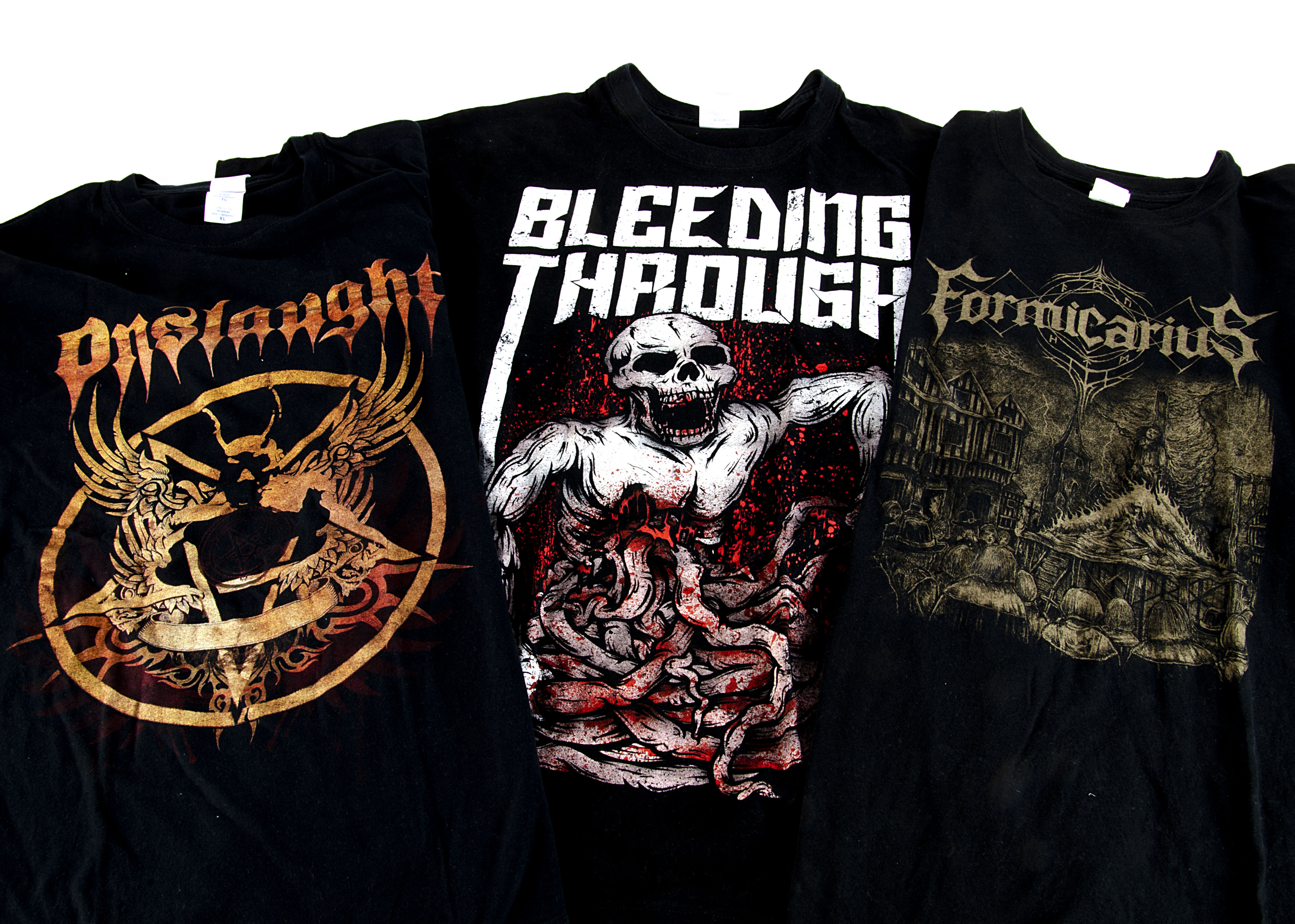 Death / Black Metal T-Shirts, fifteen 'T' Shirts printed with a variety of metal bands comprising - Image 3 of 5