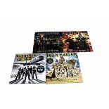 Iron Maiden Picture Discs, four double Picture Disc albums comprising Somewhere Back In Time, Flight