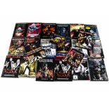 Iron Maiden DVDs, twenty-two DVDs with titles including Dance Of Death, Legacy Of The Beast, Visions