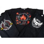 Punk T-Shirts, thirteen punk T shirts (all XL unless stated) comprising Joe Strummer, 999, Stiff