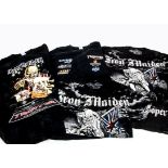 Iron Maiden / The Trooper 'T' Shirts, eight Iron Maiden Tour 'T' shirts - Trooper VIP, The Trooper x