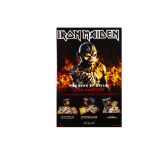 Iron Maiden Book Of Souls - Live Chapter Posters, nine Promotional Posters for the Book Of Souls -