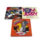 Tom and Jerry Laser Discs, three box sets comprising 'The Art of Tom and Jerry' (5 disc set -