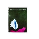 New Order / Tour Poster, 1987 Dusseldorf / Paris / London Concert Poster - measures 39" by 29" -