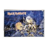 Iron Maiden Live After Death Poster, giant poster for Live After Death - framed and glazed and