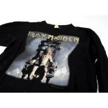 Iron Maiden X Factor Tour 'T' Shirt, a long sleeved Iron Maiden 'T' shirt printed on reverse 'I