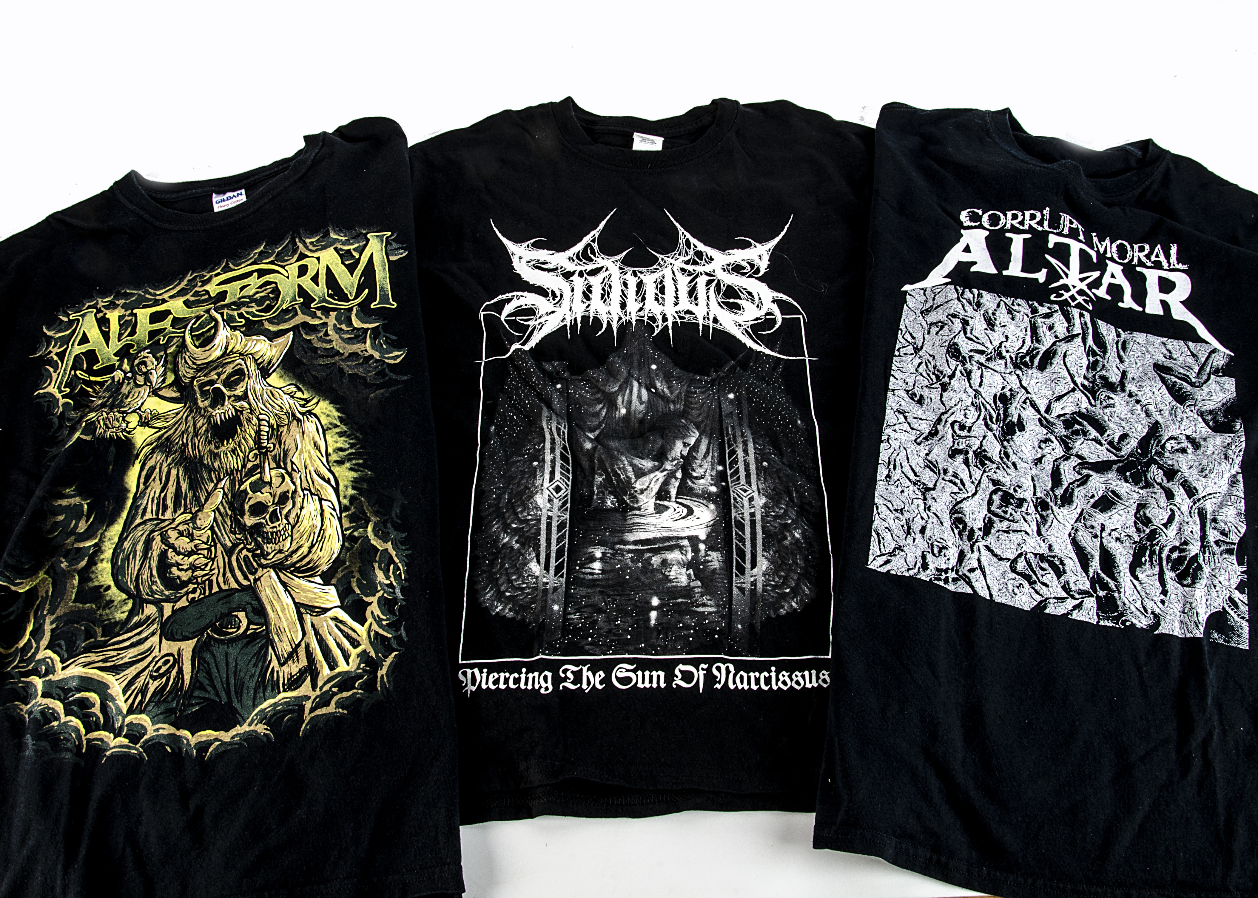 Death / Black Metal T-Shirts, fifteen 'T' Shirts printed with a variety of metal bands comprising - Image 2 of 5