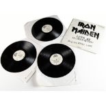 Iron Maiden LP, Live At Donnington - Triple Album released 1993 on EMI (DON 1) - numbered 6886 -
