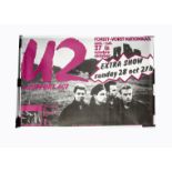 U2 Concert Posters, U2 concert Modena Stadium 1987 together with two posters for concert 27th