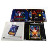 A Nightmare on Elm Street Laser Discs, four discs comprising Nightmare on Elm Street together with