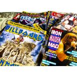 Iron Maiden Magazines, approximately thirty-four magazines with Iron Maiden as the cover stars and