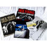 Neil Young Programmes / Tickets plus, three Tour Programmes and Tickets comprising Transworld Tour