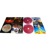 Guru Guru LPs, eight albums comprising Tango Fango, Globetrotter, Dance of the Flames, Rock on Brain