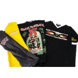 Iron Maiden / Eddie 'T' Shirts, seven Iron maiden 'T' Shirts comprising Eddie's Back, (collared