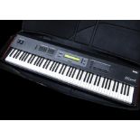 Korg Stage Piano / Controller, a Korg SG Pro X s/n 004649 in good condition with some bumps on