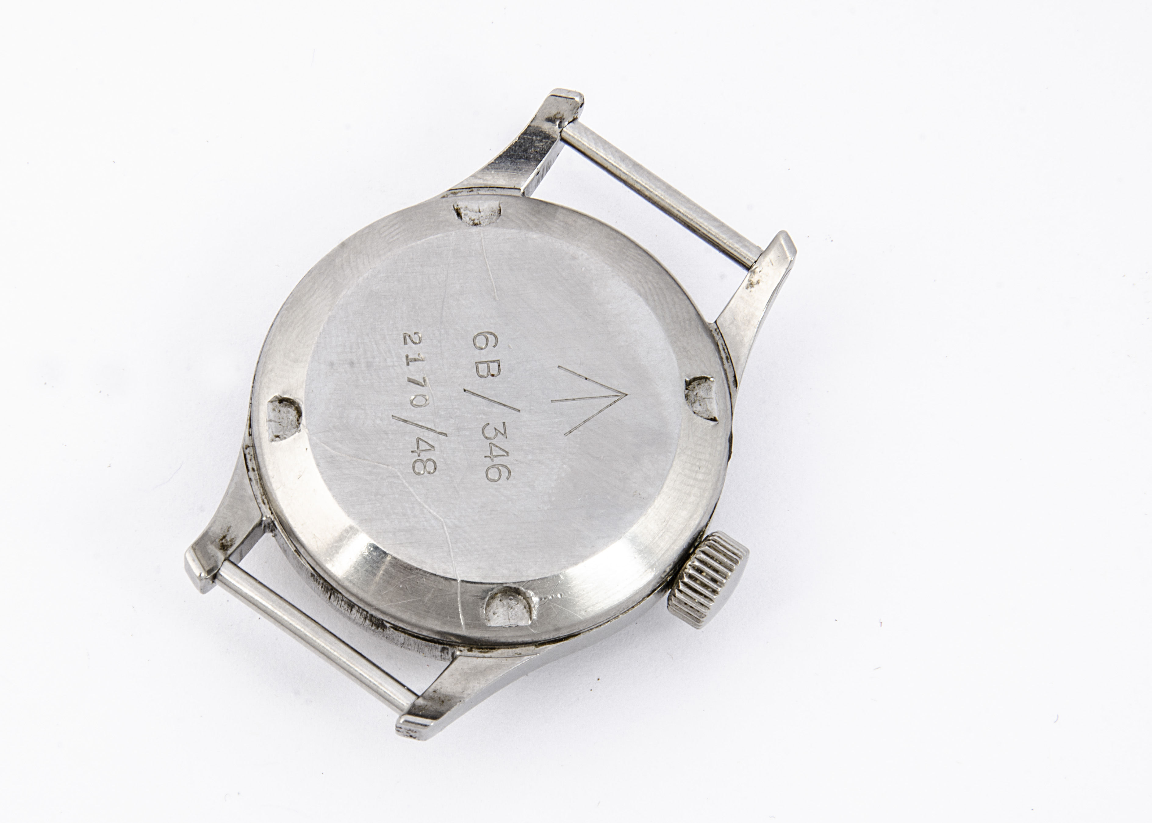 A late 1940s Jaeger-Le Coultre Military Royal Air Force (RAF) Mark 11 stainless steel wristwatch, - Image 5 of 5